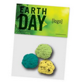 Earth Day Seed Bomb Cello Bag, 3 Pack -Stock Design H